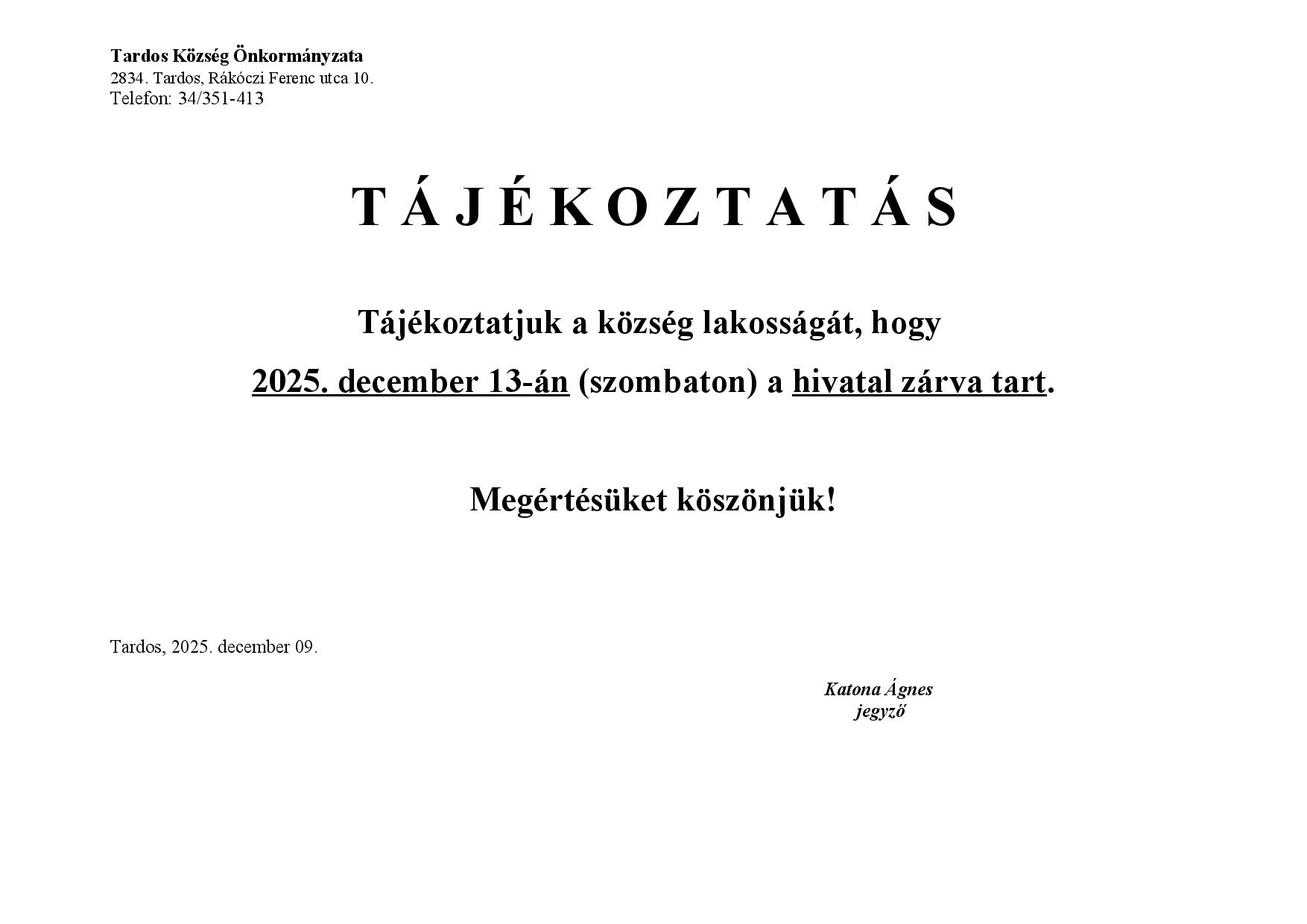 polgármesteri hivatal zárva 2025 szombat-page-001